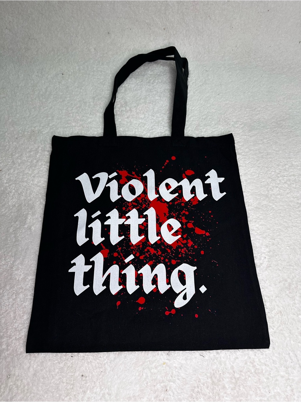 Violent Little Thing Tote Bag - Empyrean Series Inspired Gothic Design